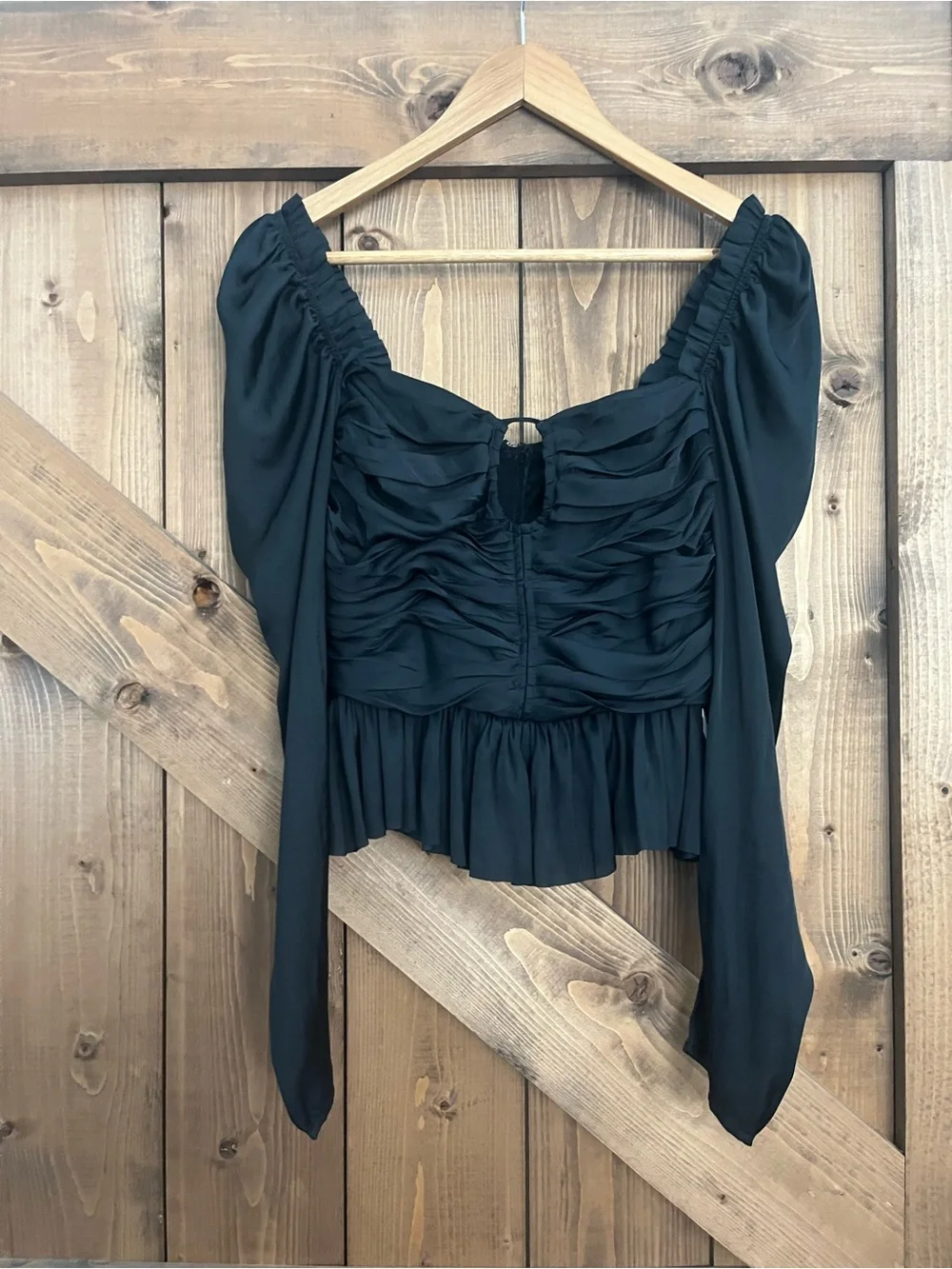 Ulla Johnson | Mirelle Blouse Black Sz 4